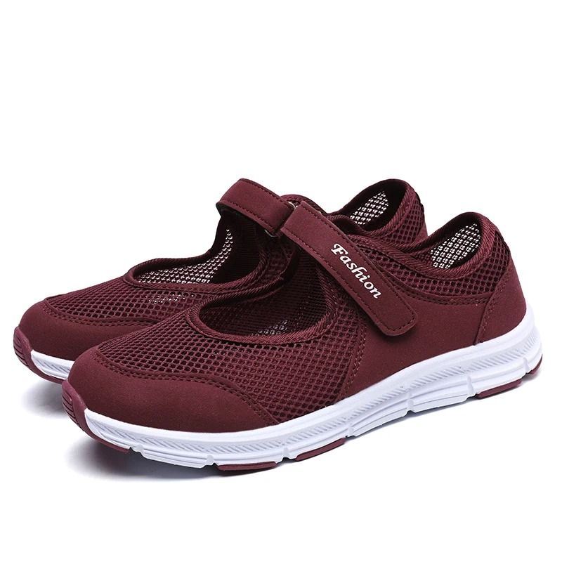 Womens Breathable Vulcanized Walking Shoes  Lightweight Mesh Slip Resistant All Day Comfort 10