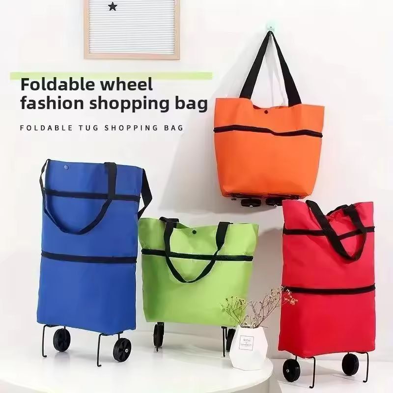 EasyHaul FoldUp Cart  Compact Portable Shopping Cart With Wheels For Everyday Use 3