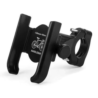 Aluminum Handlebar Phone Holder Motorcycle  Bicycle GPS Mount Bracket With Adjustable Clip For Smar 1