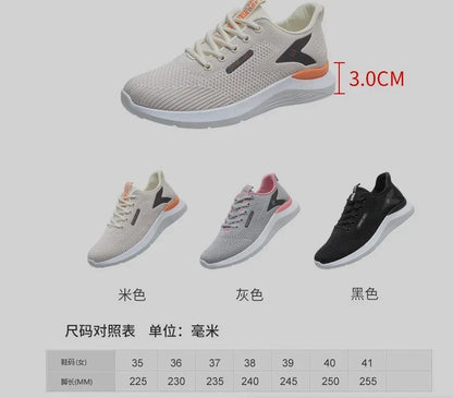 Womens Lightweight Spring And Summer Sneakers Soft Sole Casual Walking Shoes 4