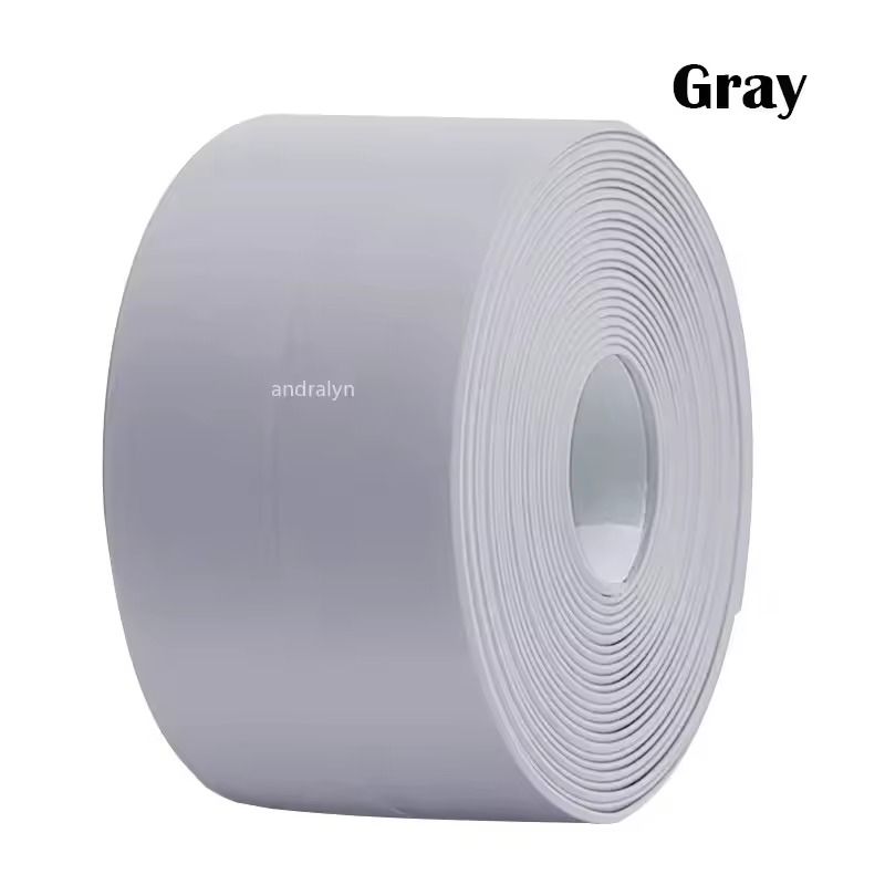 PVC Waterproof SelfAdhesive Sealing Tape  OilProof Caulk Strip For Kitchen  Bathroom 6