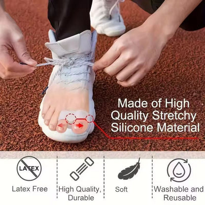 Premium Silicone Toe Spacers  6Pack Soft Durable  Reusable Toe Separators For Foot Comfort 1