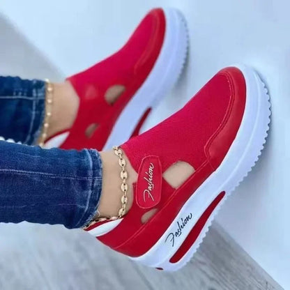 Women Casual Platform Sneakers Lightweight Breathable Tennis Shoes 1