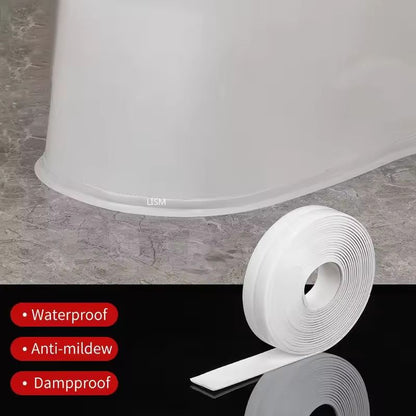 PVC SelfAdhesive Waterproof Sealing Tape  Caulk Strip For Bathroom  Kitchen Edges 6
