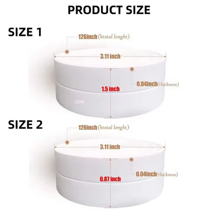 PVC SelfAdhesive Waterproof Sealing Tape  Caulk Strip For Bathroom  Kitchen Edges 1