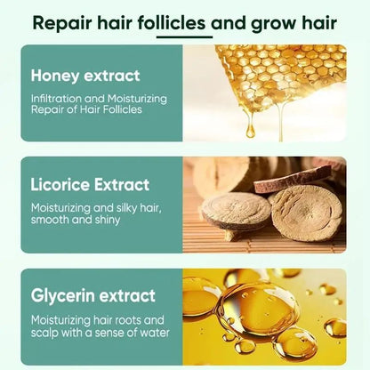Ginger Hair Growth Serum 7 Day Fast Regrowth Anti Hair Loss Scalp Repair And Root Nourishing Care 4