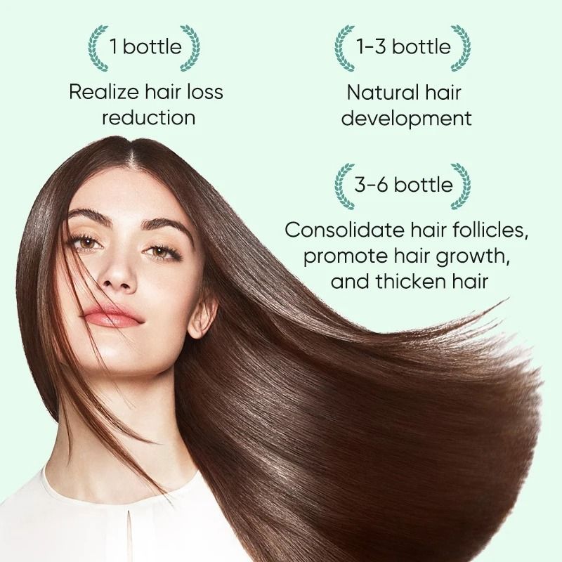 Ginger Hair Growth Serum 7 Day Fast Regrowth Anti Hair Loss Scalp Repair And Root Nourishing Care 5