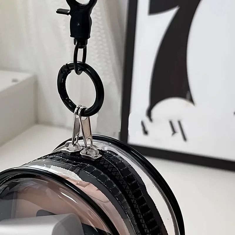 Portable Mini Clear Zipper Storage Bag 4