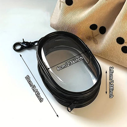 Portable Mini Clear Zipper Storage Bag 5