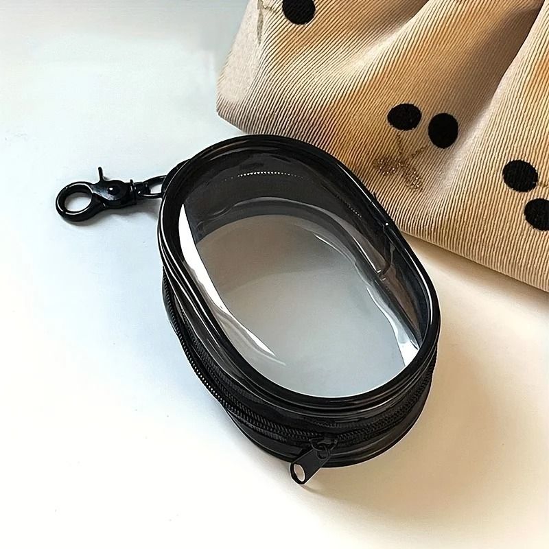 Portable Mini Clear Zipper Storage Bag 7