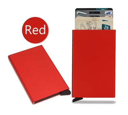 Metal Slim RFID Card Wallet 9