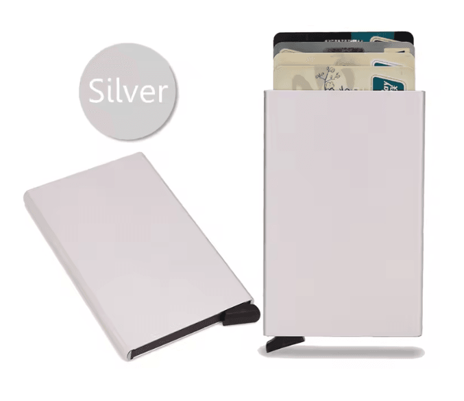 Metal Slim RFID Card Wallet 10