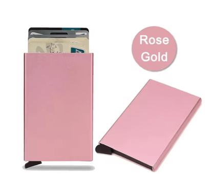 Metal Slim RFID Card Wallet 11