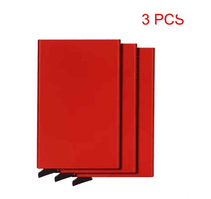 Metal Slim RFID Card Wallet 3