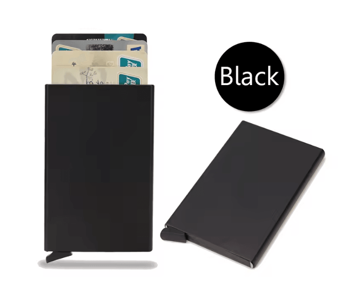 Metal Slim RFID Card Wallet 4