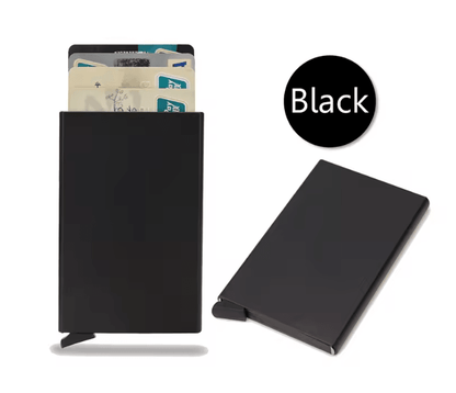 Metal Slim RFID Card Wallet 4