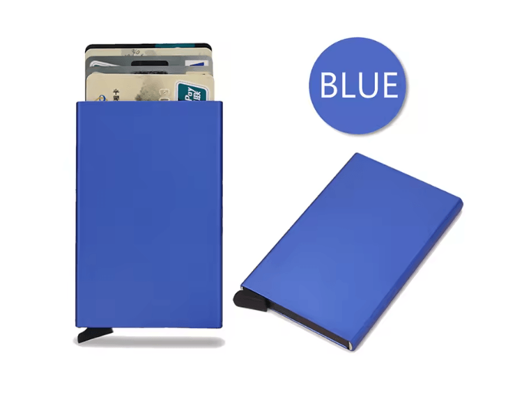 Metal Slim RFID Card Wallet 5