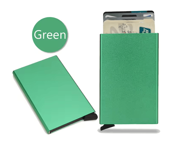 Metal Slim RFID Card Wallet 7