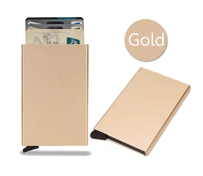 Metal Slim RFID Card Wallet 8