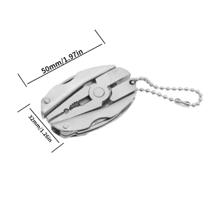 Portable Stainless Steel Multi Tool Keychain 1