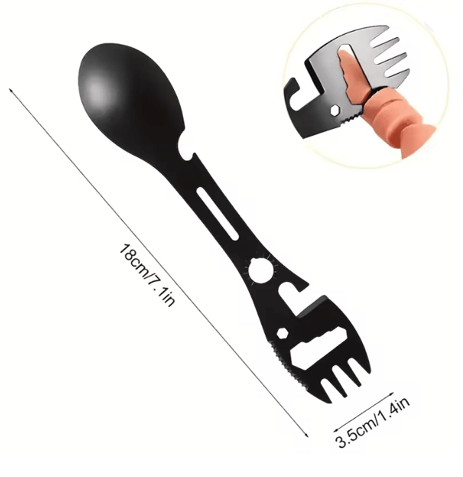 Outdoor Camping Fork Spoon Multi Tool 2