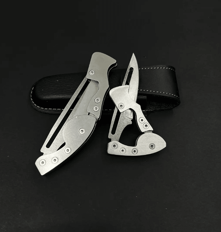 buynow 4034 steel edc knife compact outdoor tool
