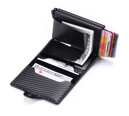 Carbon Fiber Slim Rfid Card Wallet 1