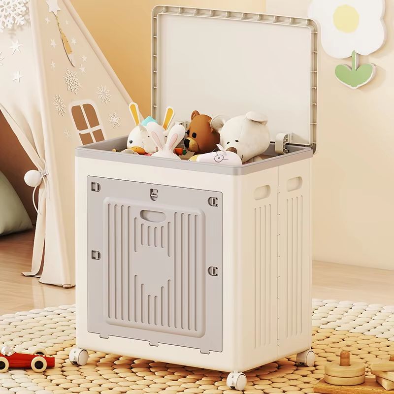 2283 Inches Foldable Storage Bin With Wheels 1