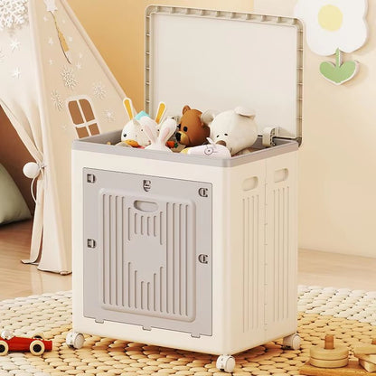 2283 Inches Foldable Storage Bin With Wheels 1