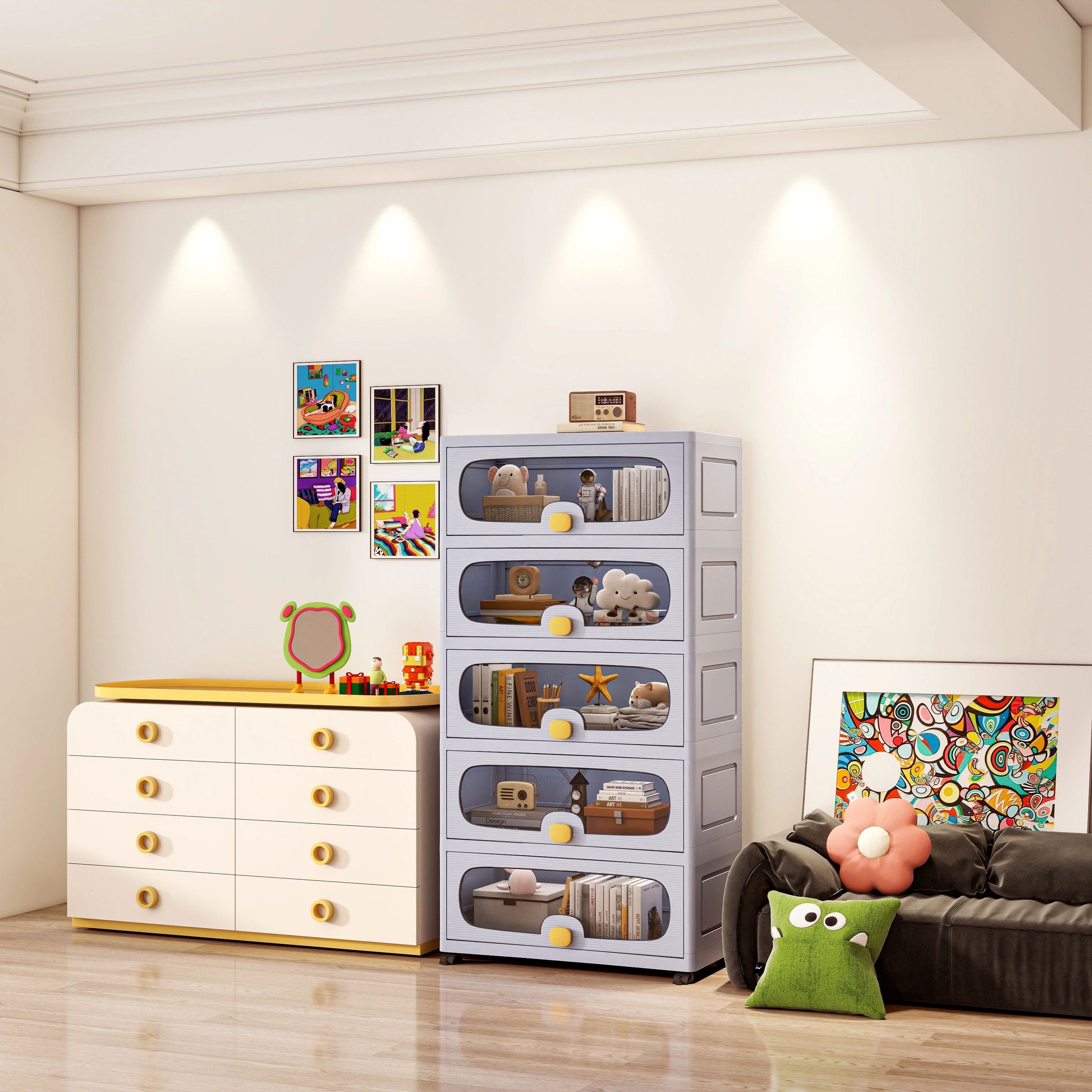 HomeMax 2362 Inches Extra Large MultiLayer Storage Cabinet 4