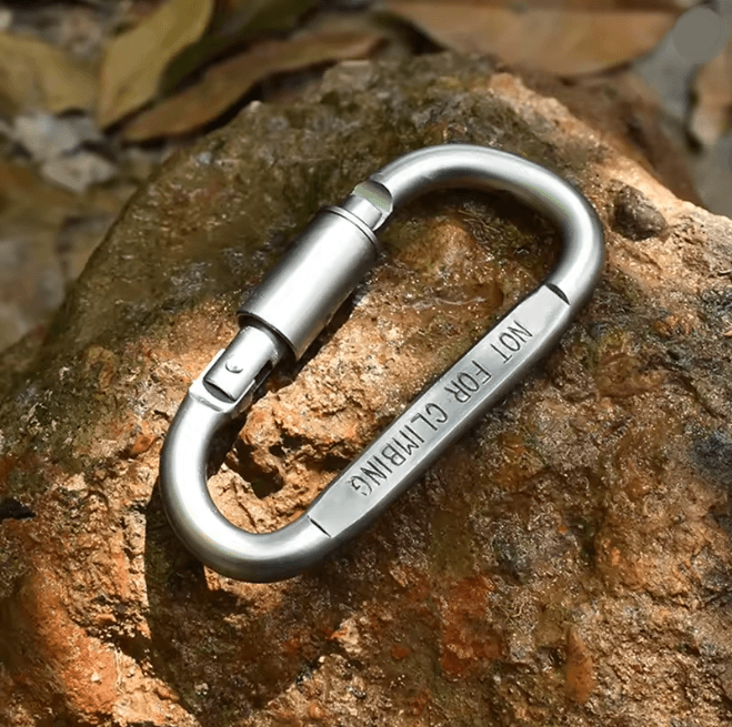 Aluminum Carabiner Clip Set 3