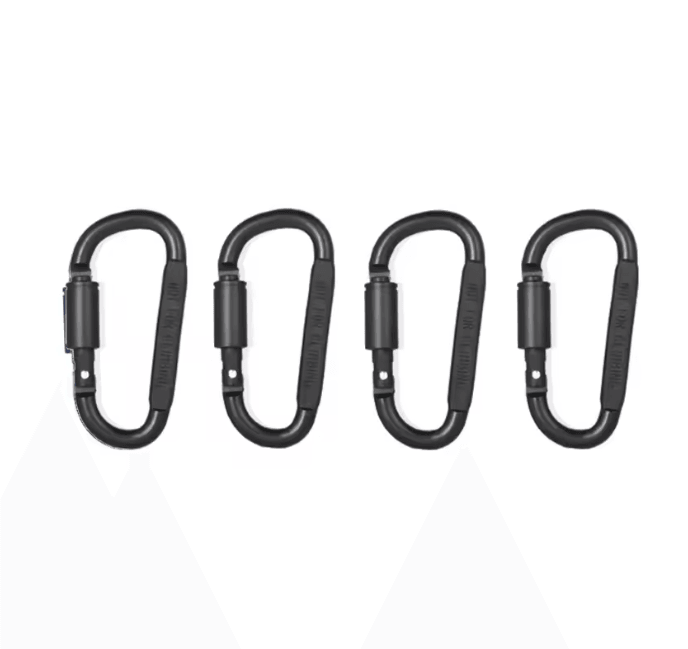 Aluminum Carabiner Clip Set 5