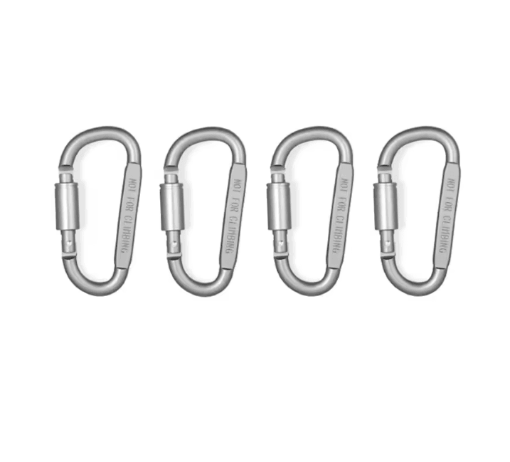 Aluminum Carabiner Clip Set 6