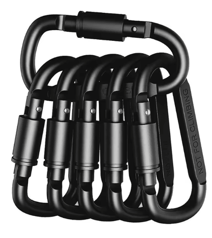 Aluminum Carabiner Clip Set 7