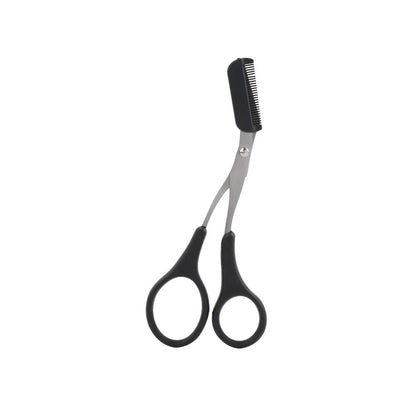 PrecisionTrim Stainless Steel Eyebrow Scissors With Comb 7