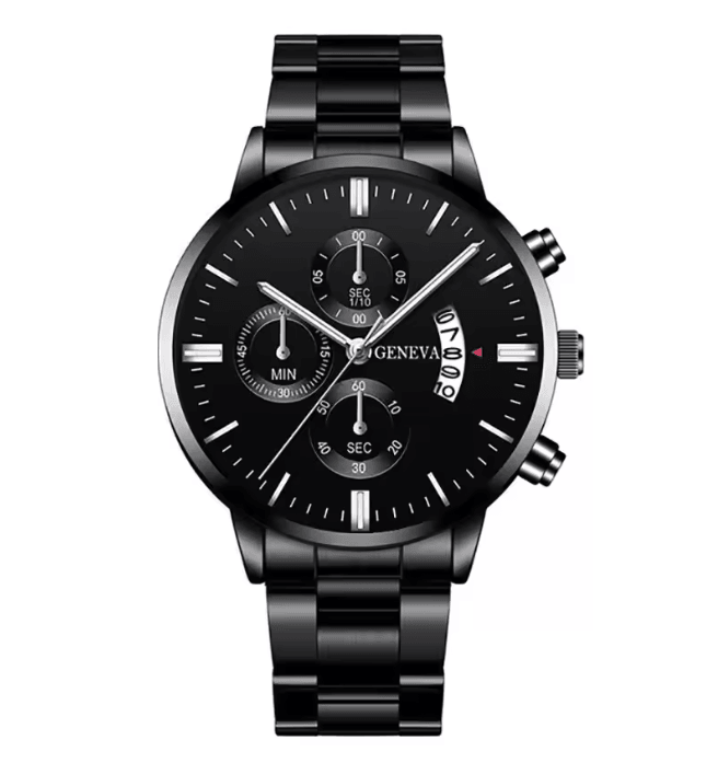 Stainless Steel Luxury Quartz Watch 15