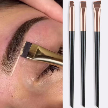 Karsyngirl Flat Fine Eyeliner and Eyebrow Brush Set
