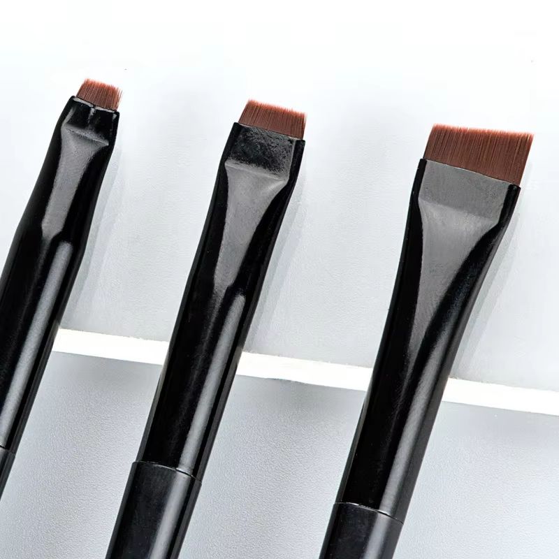 Karsyngirl Flat Fine Eyeliner And Eyebrow Brush Set 2