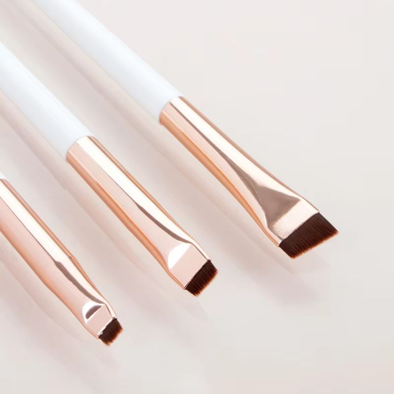 Karsyngirl Flat Fine Eyeliner And Eyebrow Brush Set 3