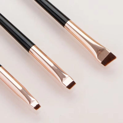 Karsyngirl Flat Fine Eyeliner And Eyebrow Brush Set 4