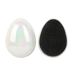 Mini Egg Round Detangling Scalp Massage Travel Hair Brush 8
