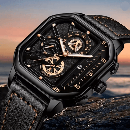 Square Dial Casual Mens Watch