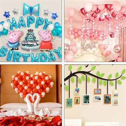 Transparent DoubleSided Adhesive Dots  Removable Balloon Glue For Party Decor 100500pcs 3