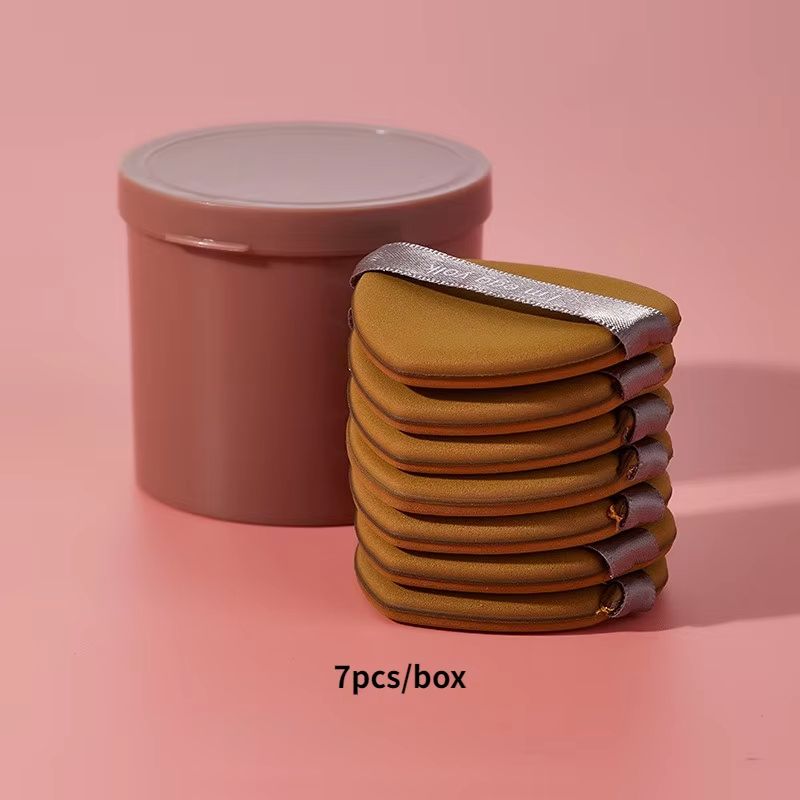 StrawberrySoft 7Piece Cosmetic Puff Makeup Sponge Set 12