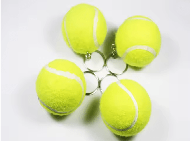 Tennis Ball Keychain Pendant 1