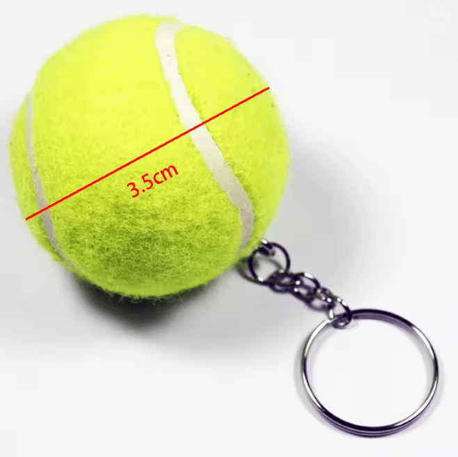 Tennis Ball Keychain Pendant 2