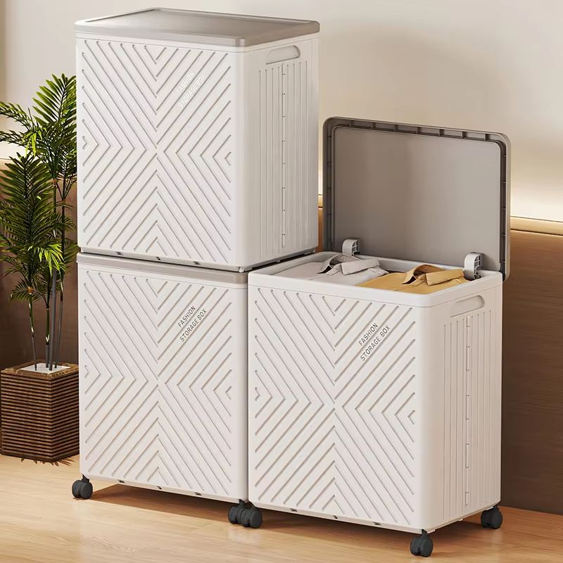 SpaceFold Large Foldable Storage Box With Wheels 1