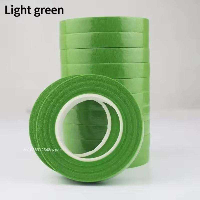 Green Floral Stem Tape  SelfAdhesive Bouquet Wrapping Tape For Flower Arrangements 110 Rolls 8
