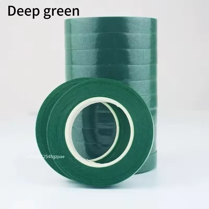 Green Floral Stem Tape  SelfAdhesive Bouquet Wrapping Tape For Flower Arrangements 110 Rolls 6