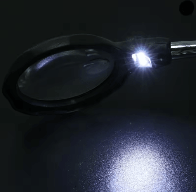 Desktop LED Soldering Magnifier 4